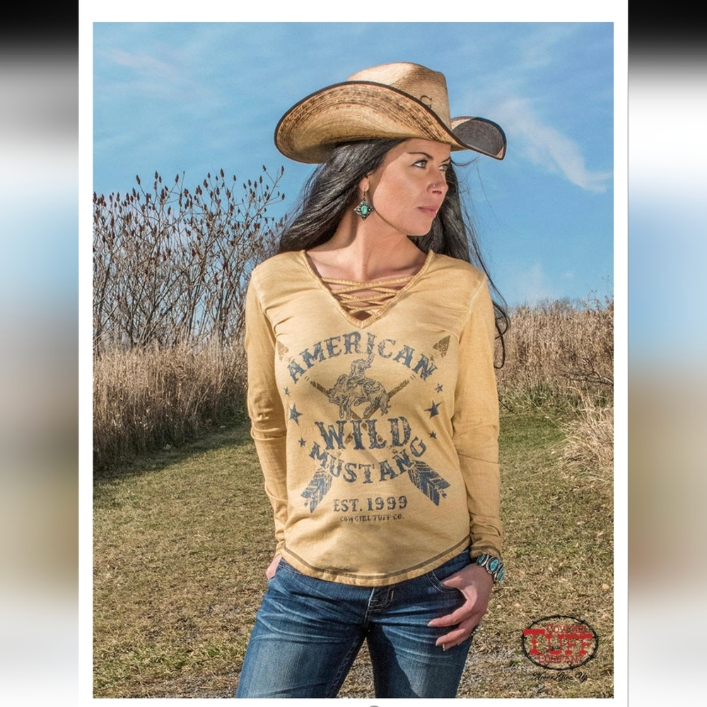Cowgirl Tuff XL Top